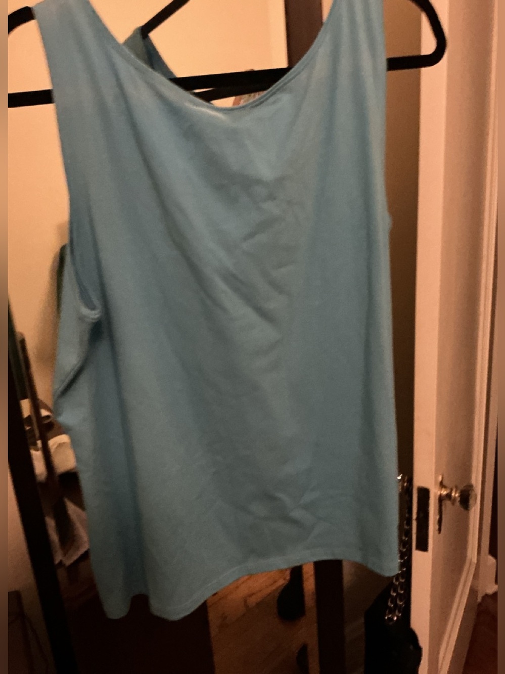 Eileen Fisher Sky Blue Scoop Neck Tank